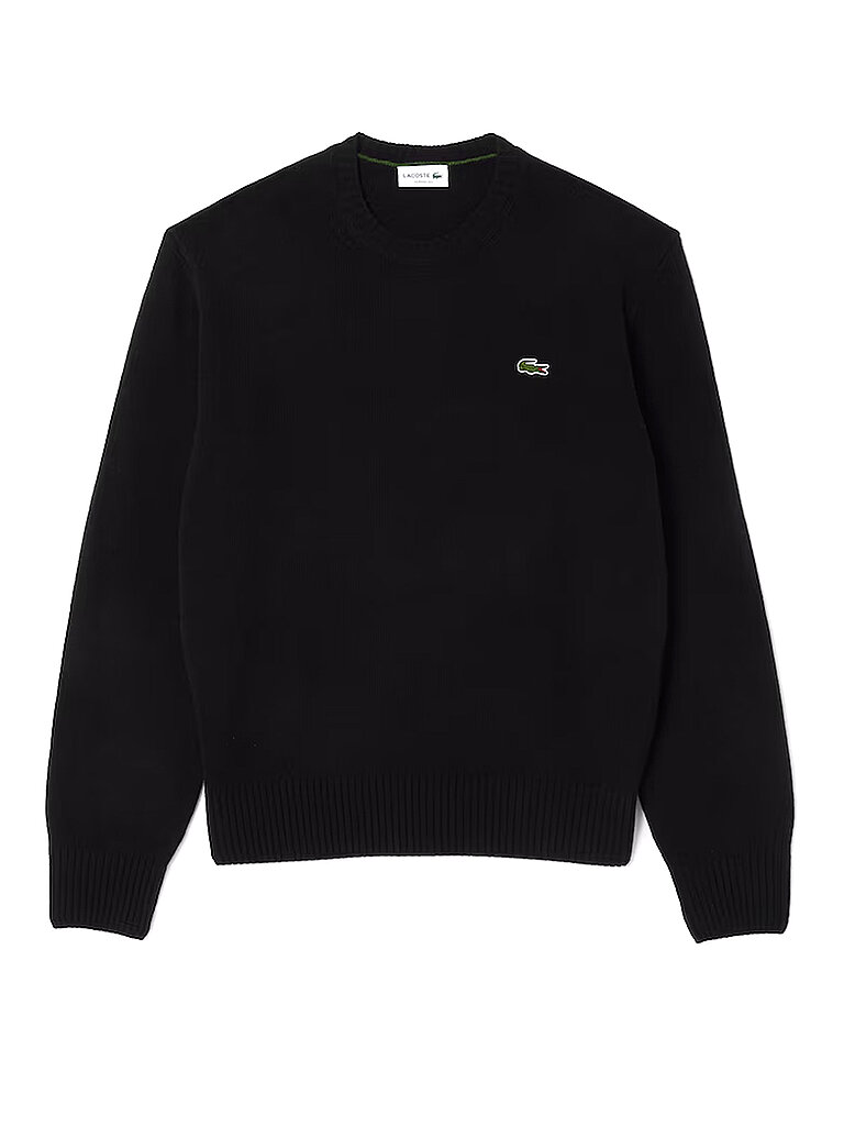 LACOSTE Pullover  schwarz | L