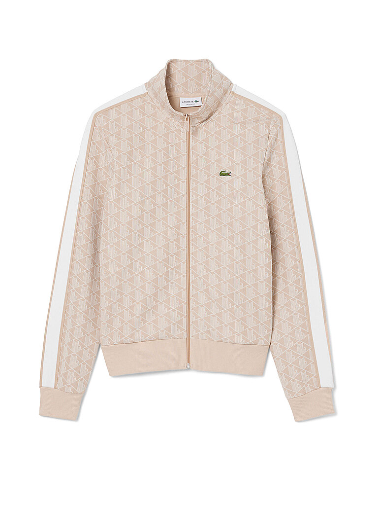 LACOSTE Sweatjacke  beige | XS
