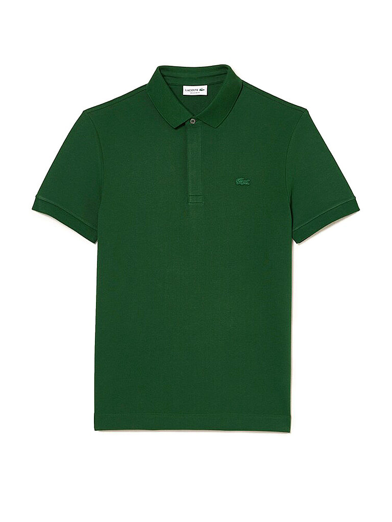 LACOSTE Poloshirt  dunkelgrün | XS