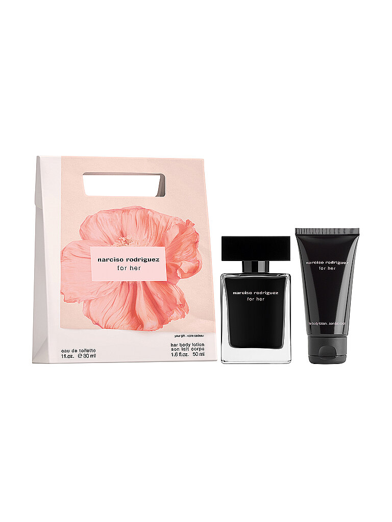 NARCISO RODRIGUEZ Geschenkset - for her Eau de Toilette Shopping Bag Set 30ml / 50ml