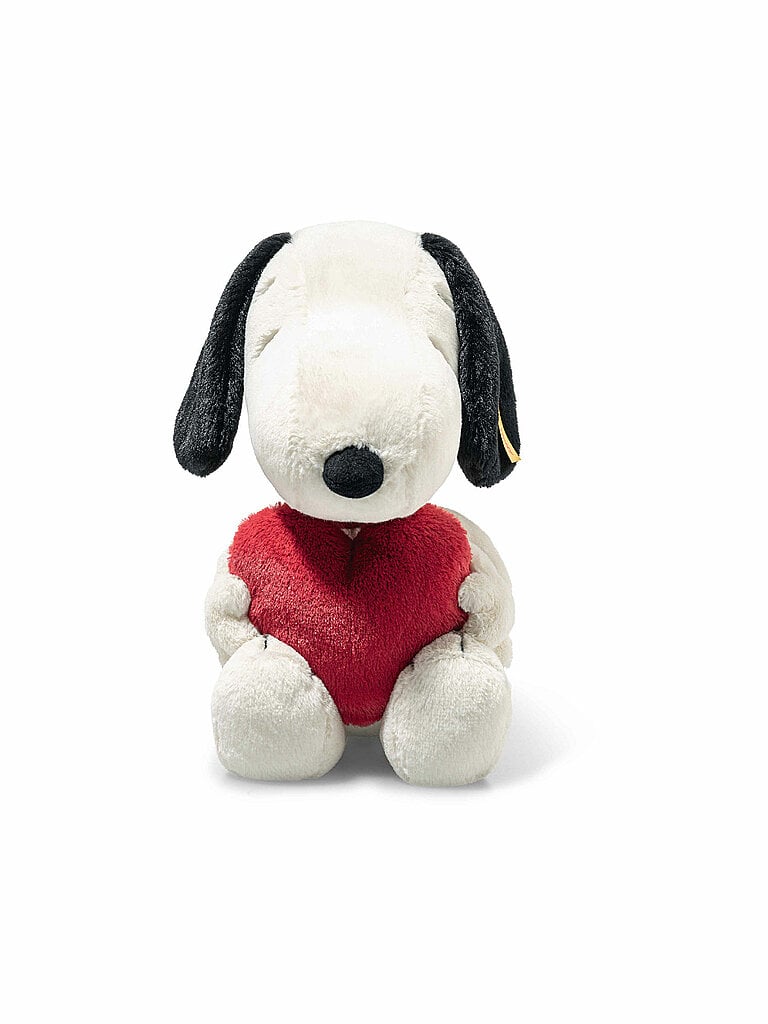 STEIFF Plüschtier Snoopy Love 30cm weiss