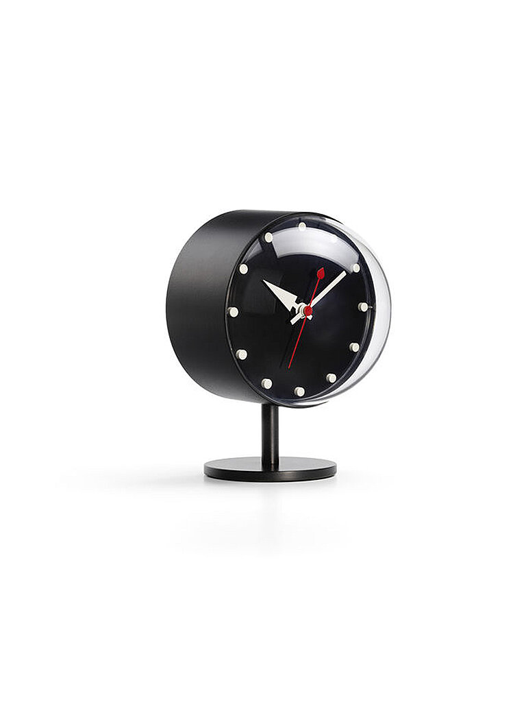 VITRA Uhr Night Clock (Schwarz) schwarz