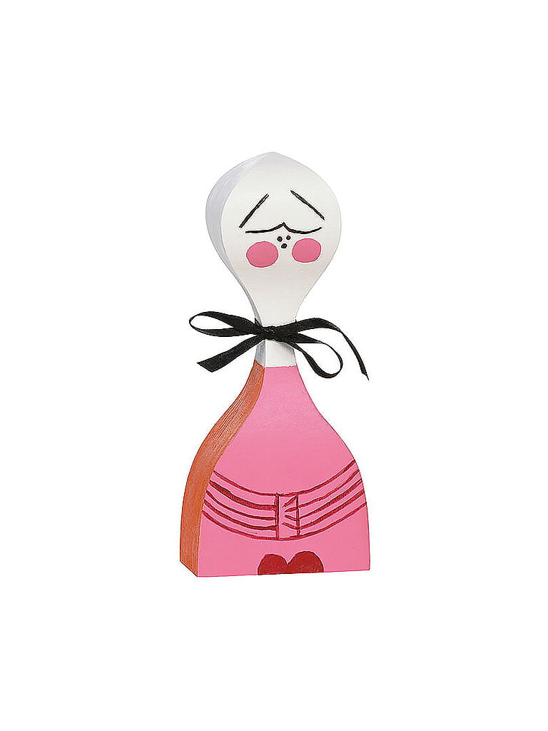 VITRA Deko Holzpuppe 18,5cm Nr 2 bunt