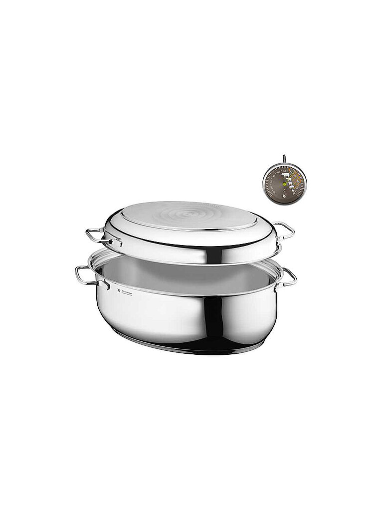 WMF Extrabräter mit Thermometer 8,5l  Cromargan silber