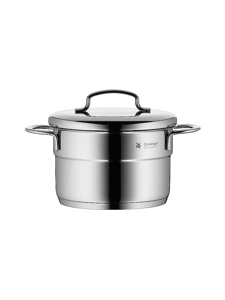 WMF Mini Fleischtopf mit Deckel 14cm silber